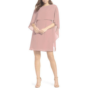 NWOT - Vince Camuto Souffle Mini Dress with Cape